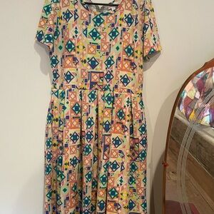 LuLaRoe Amelia dress XL